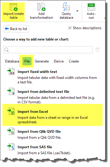 Figure 8 -- Inserting a second set of data.