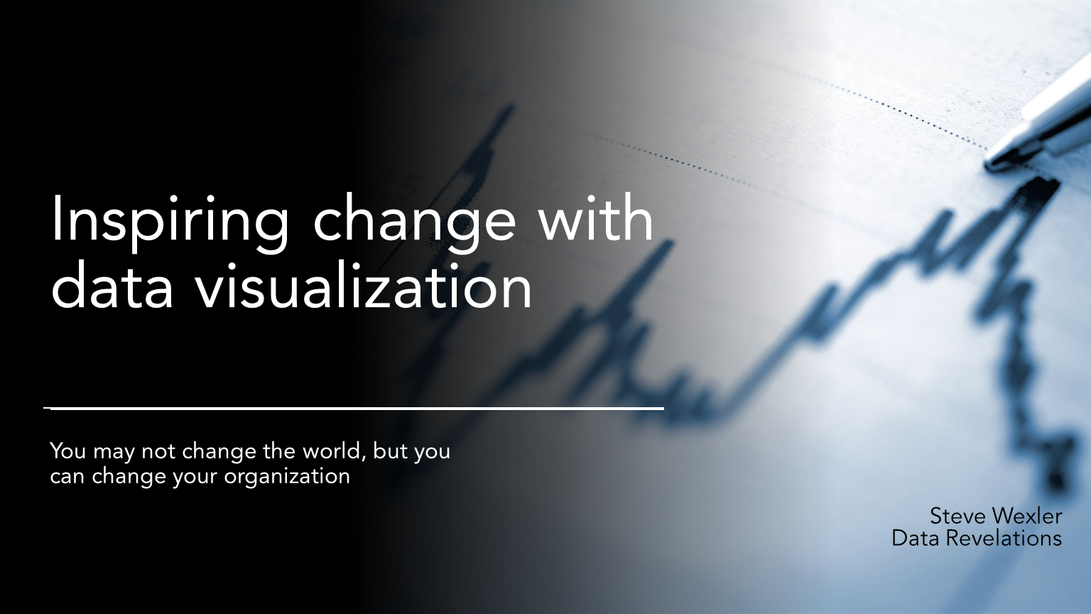 Inspiring change with data visualization